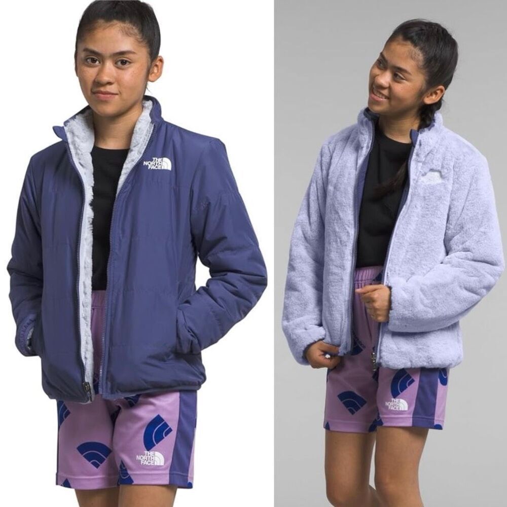 The Northface Reversible Mossbud Insulated Jacket Cave Blue Size M - Picture 12 of 12
